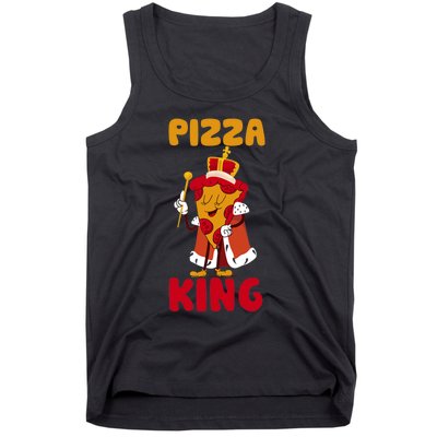 Pizza King, Pizza Lover Tee, Cute Pizza Tank Top