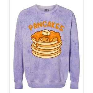 Pancakes Kawaii Colorblast Crewneck Sweatshirt