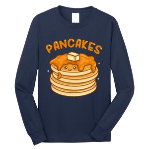 Pancakes Kawaii Long Sleeve Shirt