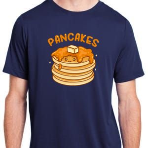 Pancakes Kawaii Adult ChromaSoft Performance T-Shirt