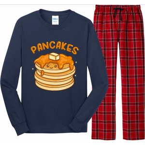 Pancakes Kawaii Long Sleeve Pajama Set