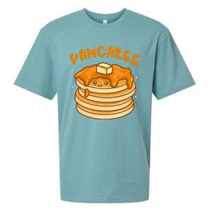 Pancakes Kawaii Sueded Cloud Jersey T-Shirt