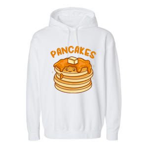 Pancakes Kawaii Garment-Dyed Fleece Hoodie