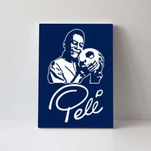 Pele, King Pele Brazil Brasil Football Legend Footy Soccer All Time Canvas