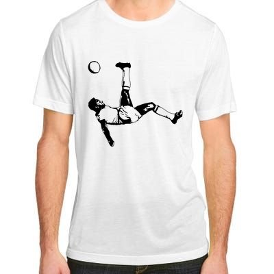 Pele, King Pele Brazil Brasil Football Legend Footy Soccer All Time Adult ChromaSoft Performance T-Shirt