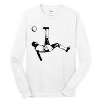 Pele, King Pele Brazil Brasil Football Legend Footy Soccer All Time Tall Long Sleeve T-Shirt