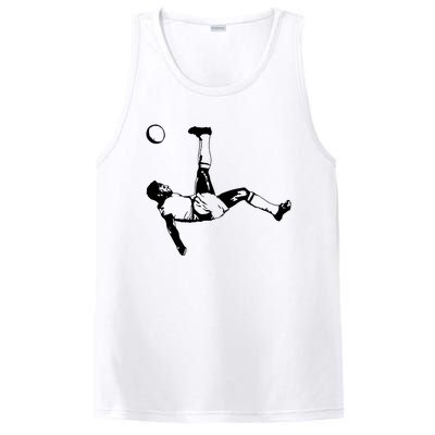 Pele, King Pele Brazil Brasil Football Legend Footy Soccer All Time PosiCharge Competitor Tank