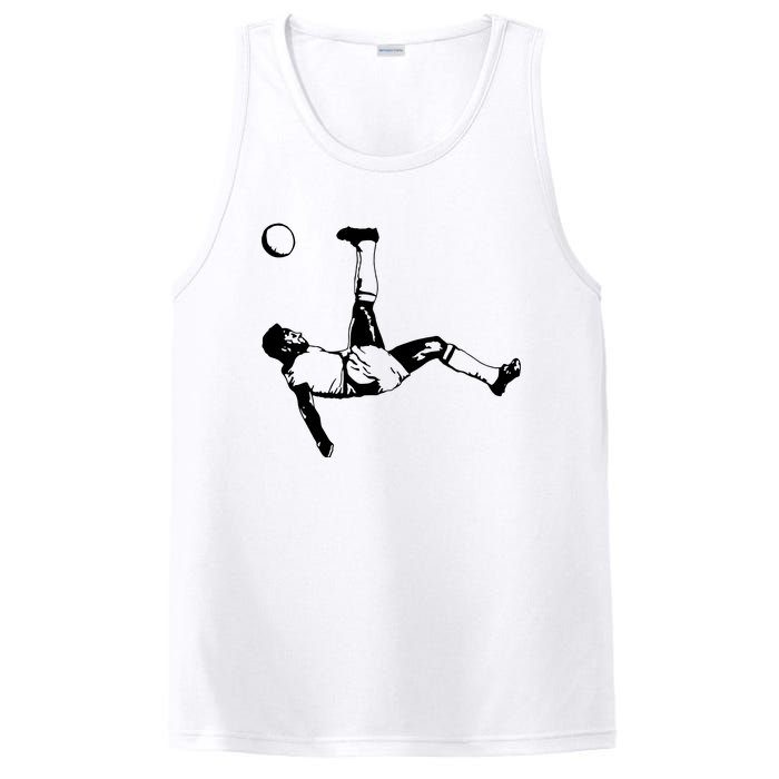 Pele, King Pele Brazil Brasil Football Legend Footy Soccer All Time PosiCharge Competitor Tank