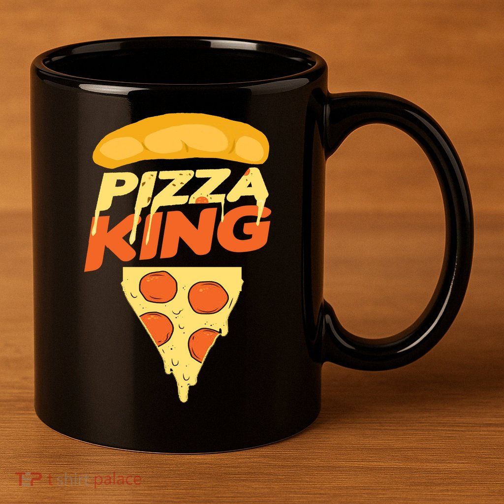 Pizza King 11oz C Handle Ceramic Mug