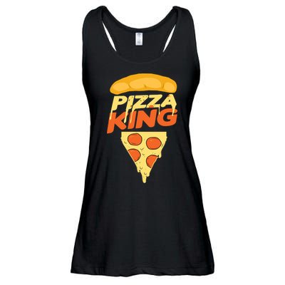 Pizza King Ladies Essential Flowy Tank