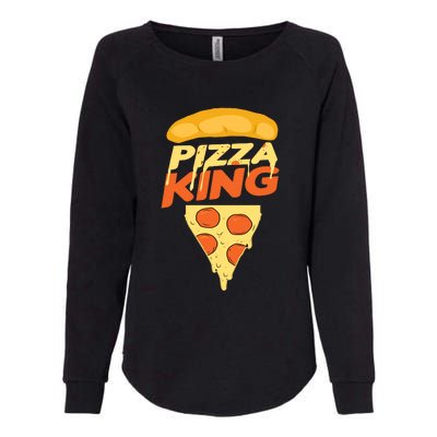 Pizza King Womens California Wash Sweatshirt