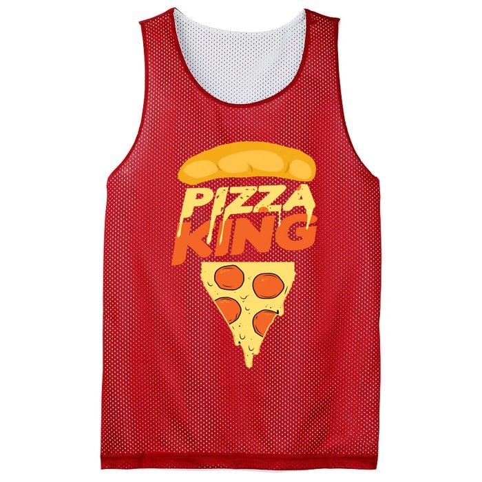 Pizza King Mesh Reversible Basketball Jersey Tank