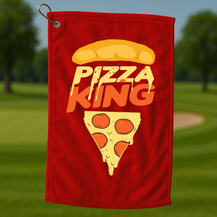 Pizza King Golf Towel