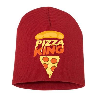 Pizza King Short Acrylic Beanie