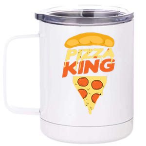 Pizza King 12 oz Stainless Steel Tumbler Cup