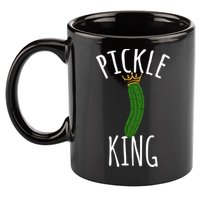 Pickle King Pickles Vegan Pickle Gift 11oz C Handle Ceramic Mug
