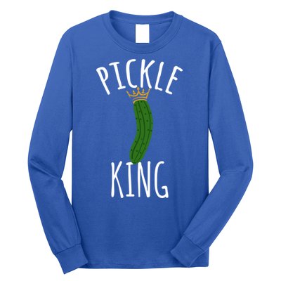 Pickle King Pickles Vegan Pickle Gift Long Sleeve Shirt