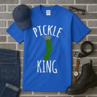 Pickle King Pickles Vegan Pickle Gift Tall T-Shirt