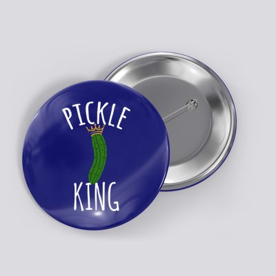 Pickle King Pickles Vegan Pickle Gift Button