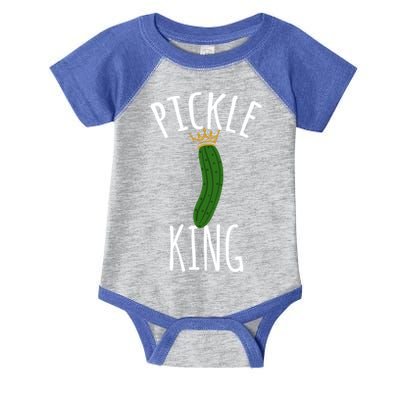 Pickle King Pickles Vegan Pickle Gift Infant Baby Jersey Bodysuit