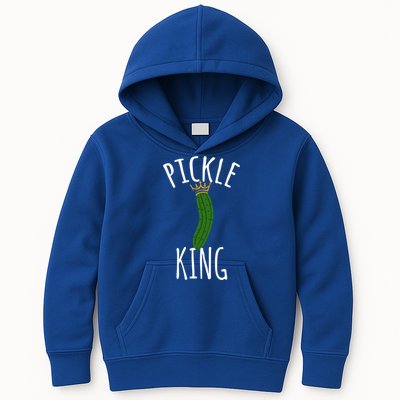 Pickle King Pickles Vegan Pickle Gift Kids Hoodie