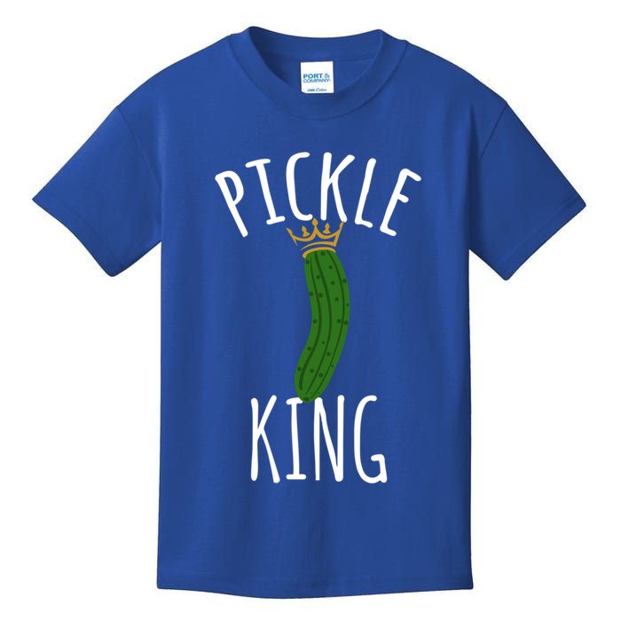 Pickle King Pickles Vegan Pickle Gift Kids T-Shirt