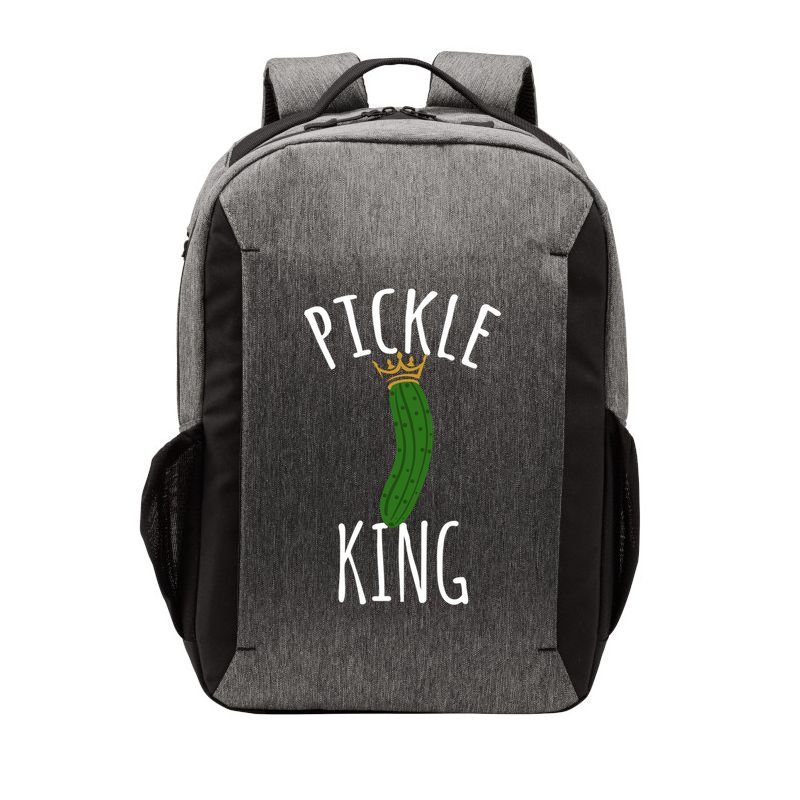 Pickle King Pickles Vegan Pickle Gift Vector Backpack