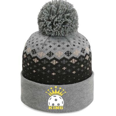 Pickleball King Paddles Player Gift The Baniff Cuffed Pom Beanie