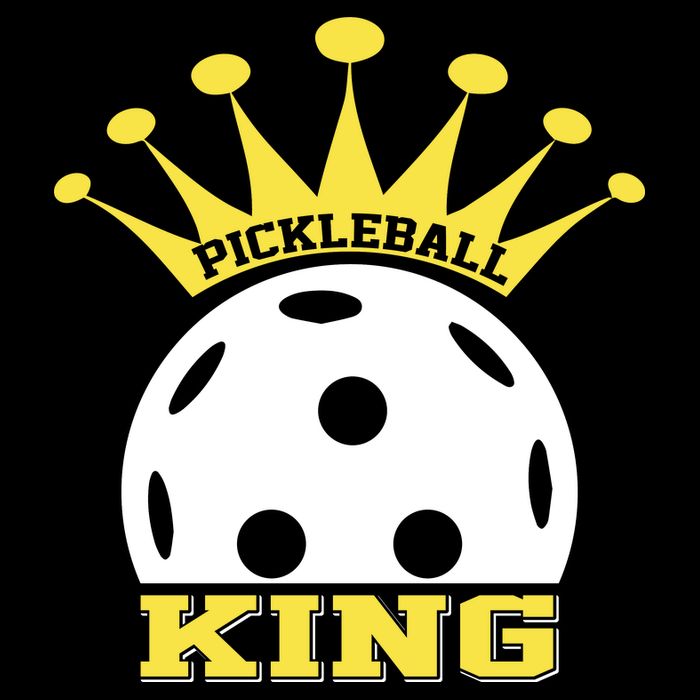 Pickleball King Paddles Player Gift Cooling Performance Crew T-Shirt