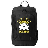 Pickleball King Paddles Player Gift City Backpack