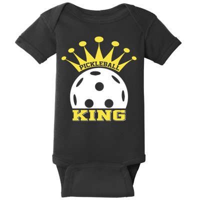Pickleball King Paddles Player Gift Baby Bodysuit