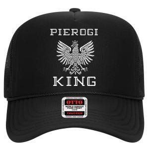 Pierogi King High Crown Mesh Back Trucker Hat