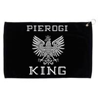 Pierogi King Grommeted Golf Towel