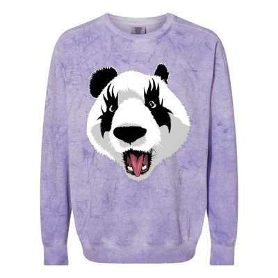 Panda Kiss Colorblast Crewneck Sweatshirt