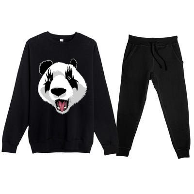 Panda Kiss Premium Crewneck Sweatsuit Set