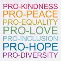 Pro Kindness Pro Peace Equality Love Diversity Human Rights Performance Shirt
