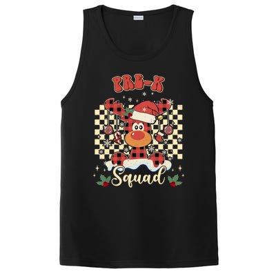 Pre K Reindeer Christmas Xmas Teacher Squad Cute Gift PosiCharge Competitor Tank