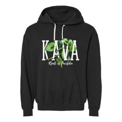 Pasifika Kava Roots Micronesian Melanesian Polynesian Garment-Dyed Fleece Hoodie