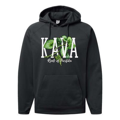 Pasifika Kava Roots Micronesian Melanesian Polynesian Performance Fleece Hoodie