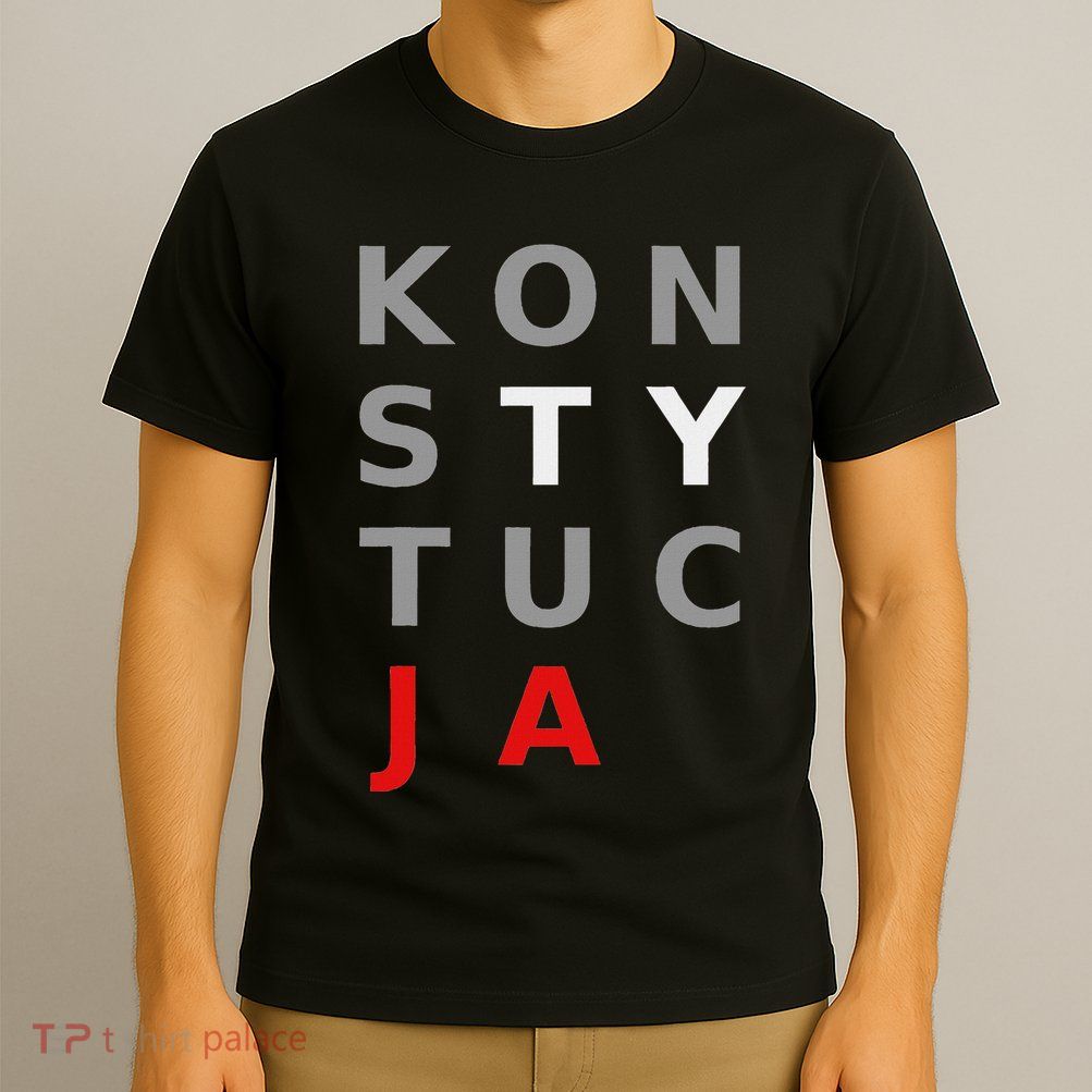 Polska Konstytucja Support Protest Koszulka T-Shirt