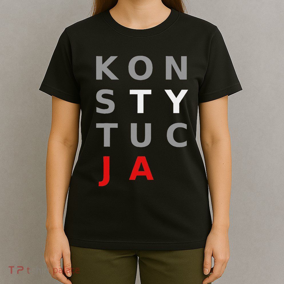 Polska Konstytucja Support Protest Koszulka T-Shirt