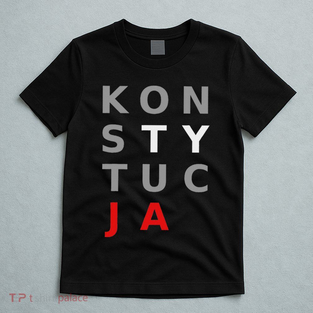 Polska Konstytucja Support Protest Koszulka T-Shirt