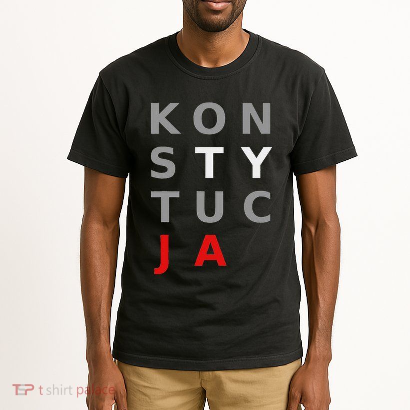 Polska Konstytucja Support Protest Koszulka Tall T-Shirt