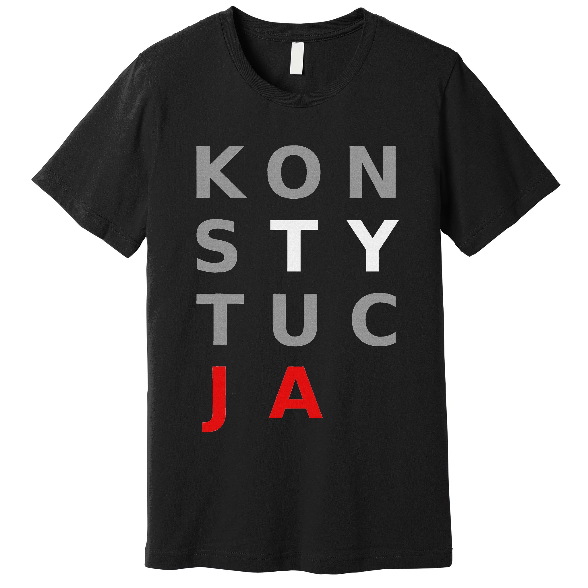Polska Konstytucja Support Protest Koszulka Premium T-Shirt