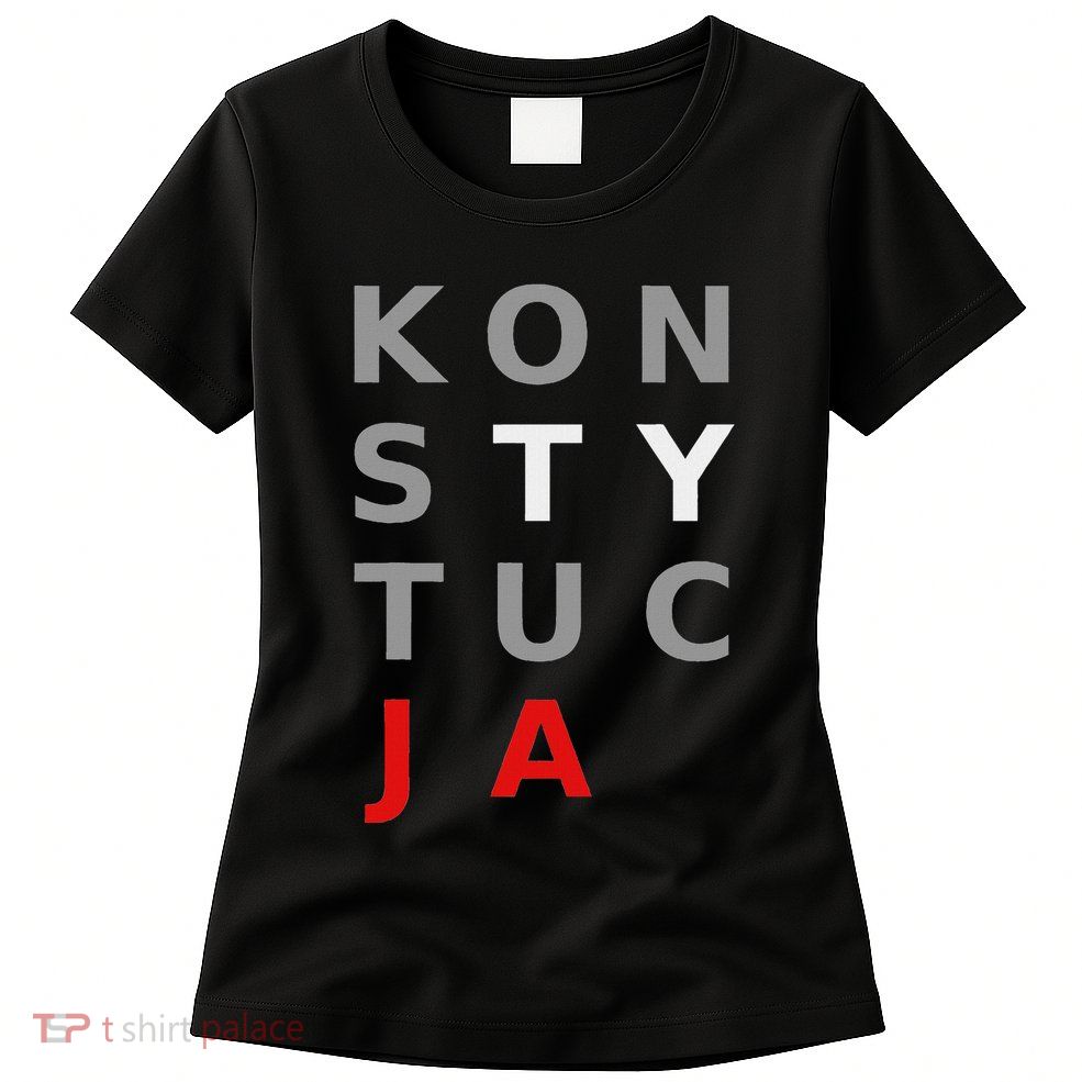 Polska Konstytucja Support Protest Koszulka Womens T-Shirt