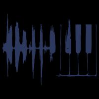 Piano Keys Sound Wave Keyboard Mousepad