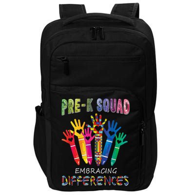 Pre K Squad Embracing Differences Autism SPED Teacher Impact Tech Backpack