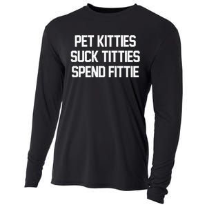 Pet Kitties Suck Titties Spend Fittie Cooling Performance Long Sleeve Crew