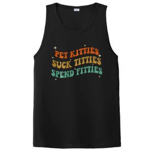 Pet Kitties Suck Titties Spend Fitties PosiCharge Competitor Tank