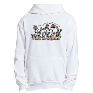 Pre K Squad Teach Them Love Them Watch Them Grow Urban Pullover Hoodie